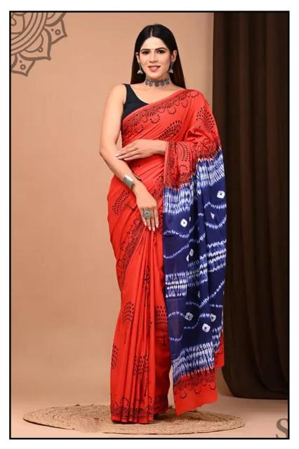 Sabella Cotton Saree 0.9 Surat Wholesale Cbeepes Sarees with rath