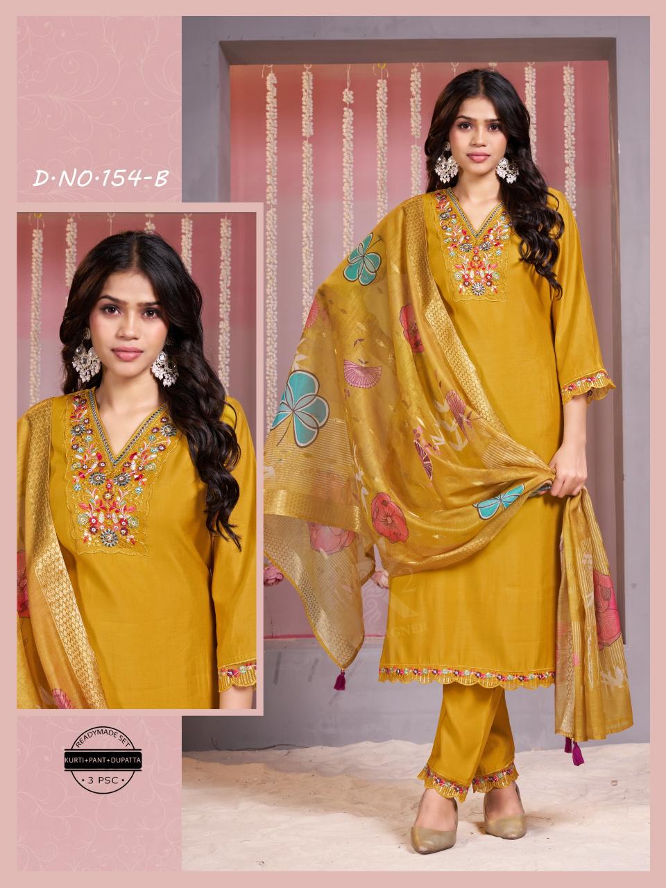 Sabella D no.154 and 155 A-B Buy Women Silk Kurti Online India