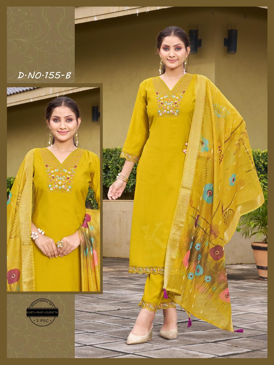 Sabella D no.154 and 155 A-B Buy Women Silk Kurti Online India