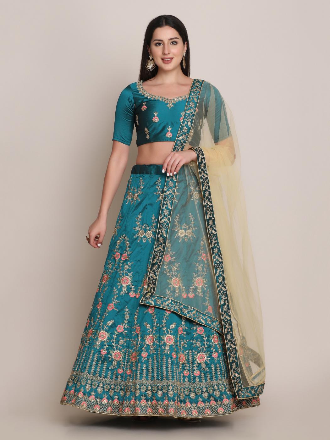 Sabella Jf 1533 Taffeta Silk Designer Lehenga Choli Wholesale in surat
