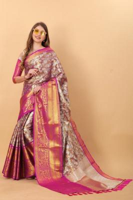 Sabella murthy brown soft Kanjivaram Silk Surat Sarees Wholesale App