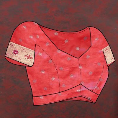 Sabella Nx -279 Copper Red Soft Pethani Silk Saree online shopping india