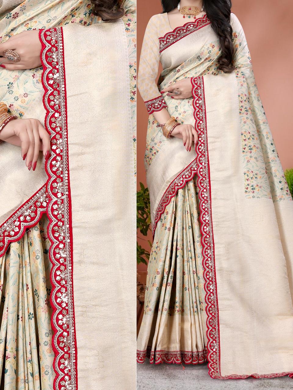 Sabella Pure Soft Kanchipuram Silk sarees online india
