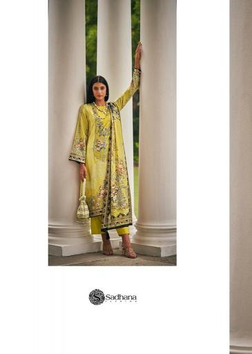 SADHANA FASHION Mehtaab Vol 5 Pashmina Digital Printed Salwar Kameez Wholesale Catalog