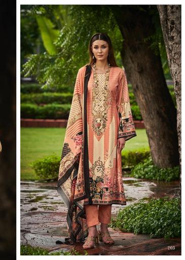 SADHANA FASHION Mehtaab Vol 5 Pashmina Digital Printed Salwar Kameez Wholesale Catalog