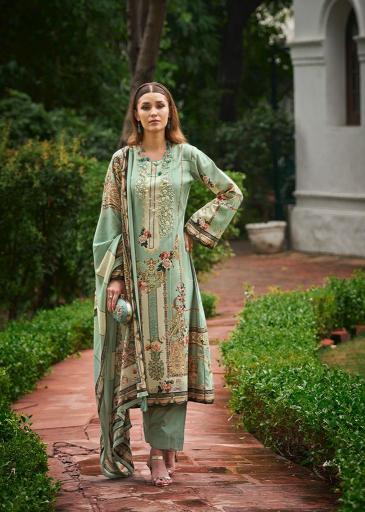 SADHANA FASHION Mehtaab Vol 5 Pashmina Digital Printed Salwar Kameez Wholesale Catalog