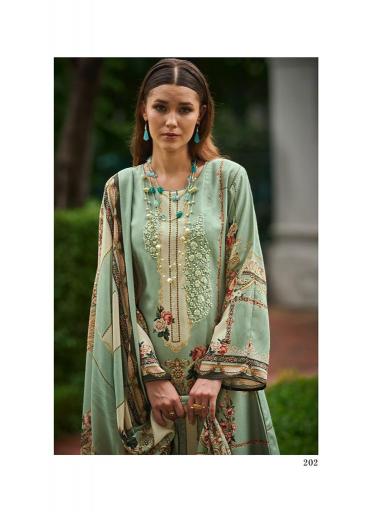 SADHANA FASHION Mehtaab Vol 5 Pashmina Digital Printed Salwar Kameez Wholesale Catalog