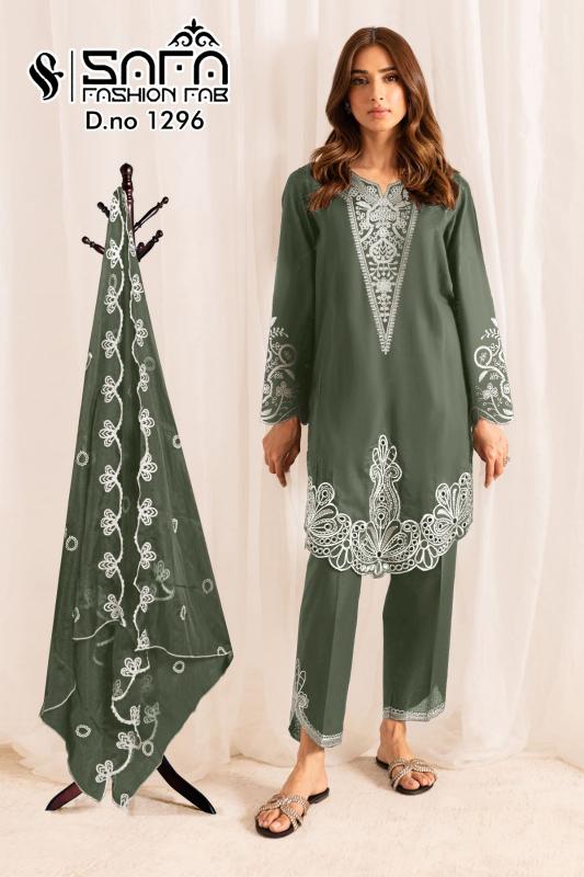 Safa Fashion Fab 1296 Ready Made Pakistani Suit Wholesale Catalog