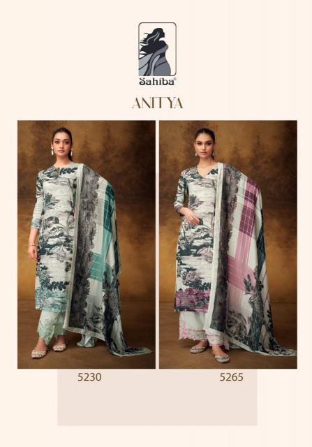 Sahiba Anitya Digital Printed With Hand Work Salwar Kameez Wholesale Catalog
