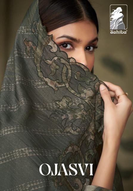 Sahiba Ojasvi Digital Printed With Hand Work Neck Patti Organza Silk Salwar Kameez Wholesale Catalog