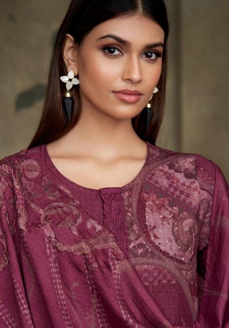 Sahiba Ojasvi Digital Printed With Hand Work Neck Patti Organza Silk Salwar Kameez Wholesale Catalog