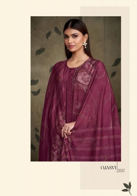Sahiba Ojasvi Digital Printed With Hand Work Neck Patti Organza Silk Salwar Kameez Wholesale Catalog