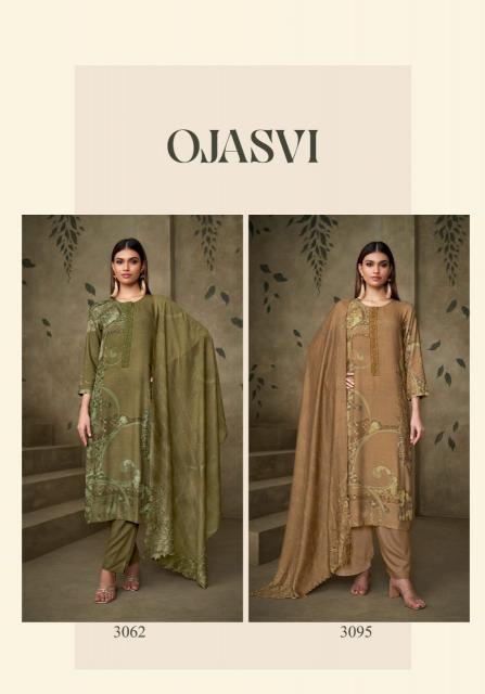 Sahiba Ojasvi Digital Printed With Hand Work Neck Patti Organza Silk Salwar Kameez Wholesale Catalog