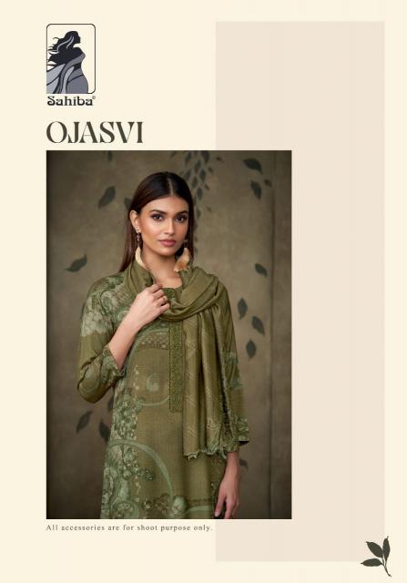 Sahiba Ojasvi Digital Printed With Hand Work Neck Patti Organza Silk Salwar Kameez Wholesale Catalog