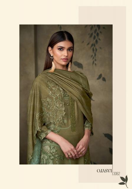 Sahiba Ojasvi Digital Printed With Hand Work Neck Patti Organza Silk Salwar Kameez Wholesale Catalog