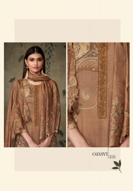 Sahiba Ojasvi Digital Printed With Hand Work Neck Patti Organza Silk Salwar Kameez Wholesale Catalog