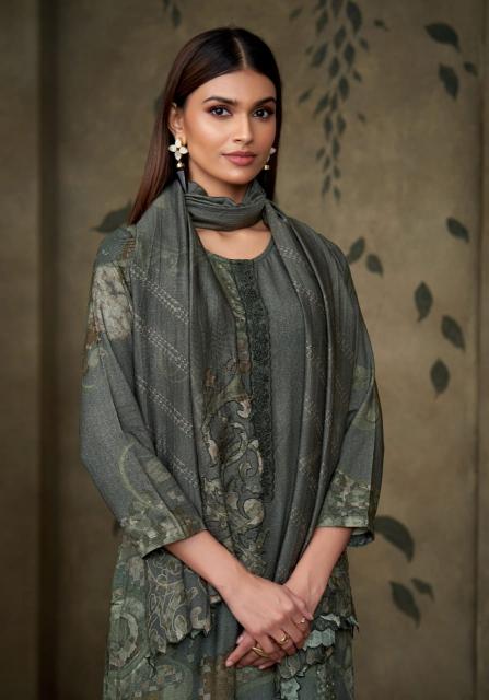 Sahiba Ojasvi Digital Printed With Hand Work Neck Patti Organza Silk Salwar Kameez Wholesale Catalog