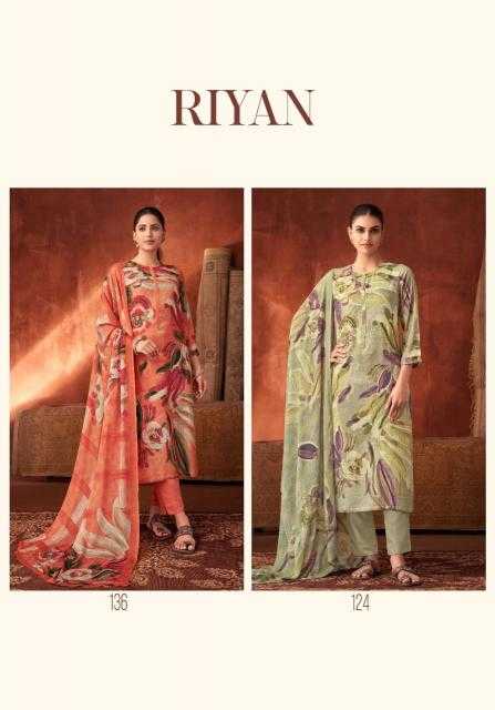 Sahiba Riyan Digtal Print and Hand Work Salwar Kameez Wholesale Catalog
