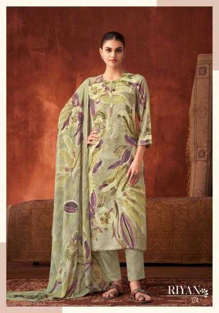 Sahiba Riyan Digtal Print and Hand Work Salwar Kameez Wholesale Catalog