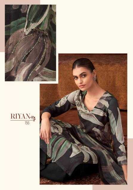 Sahiba Riyan Digtal Print and Hand Work Salwar Kameez Wholesale Catalog