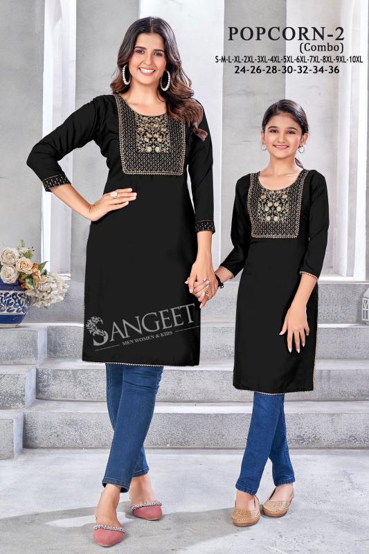 Sangeet Popcorn 2 Combo Kurti Online India
