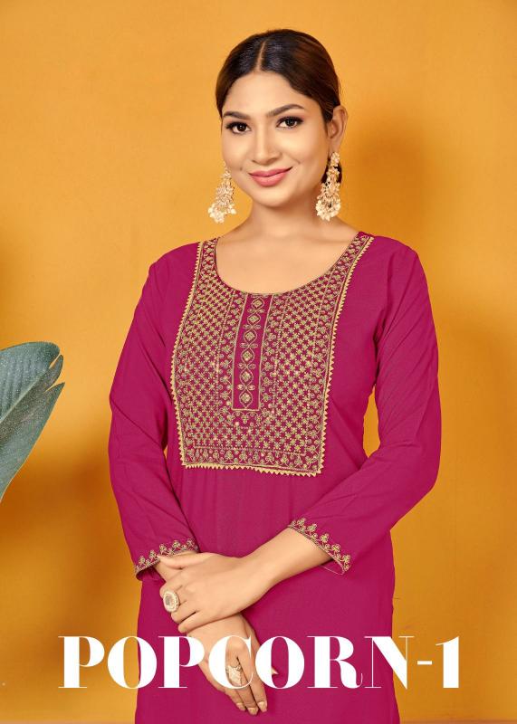 Sangeet Popcorn Vol 1 Short Kurti tops online india