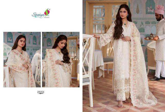 Saniya MARIYA B chikankari Vol 10 Embodry Salwar Kameez Wholesale Catalog