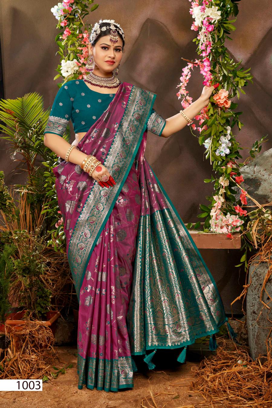 Saroj Noorie silk vol.3 silk saree in surat with price wholesale 