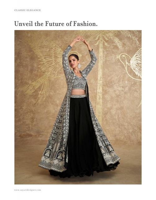 Sayuri Zoya Designer Georgette Lehenga Choli Wholesale Catalog 