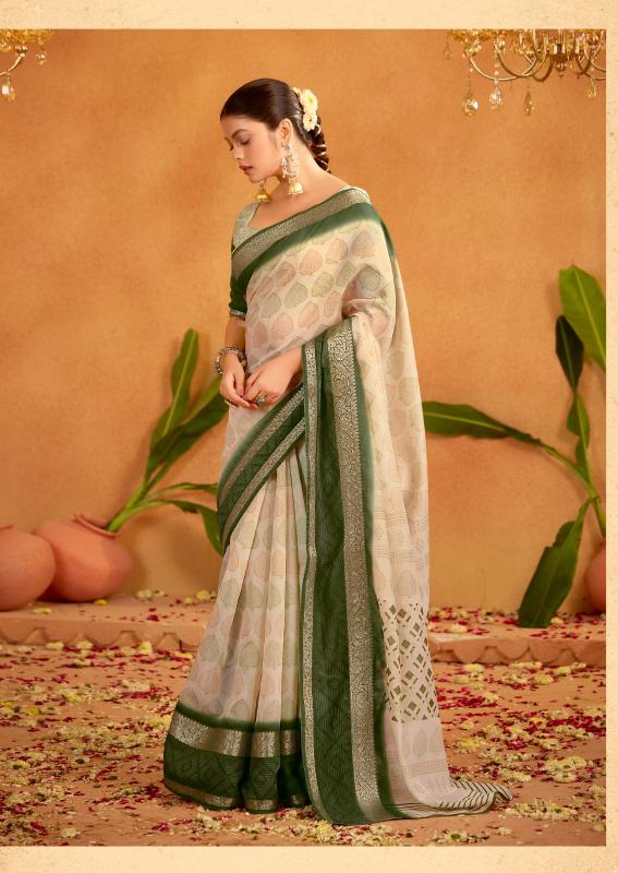 Sr Kalakruti Soft Cotton Printed Fancy Saree Wholesaler in Surat