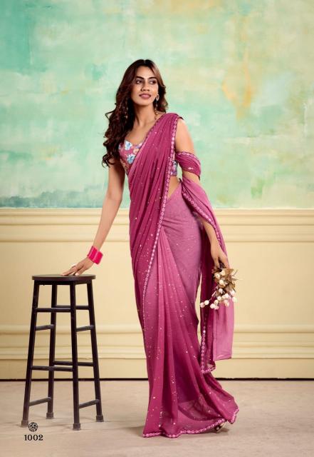 Stavan Nairobi Weightless Fancy Surat mein Saree ki Wholesaler