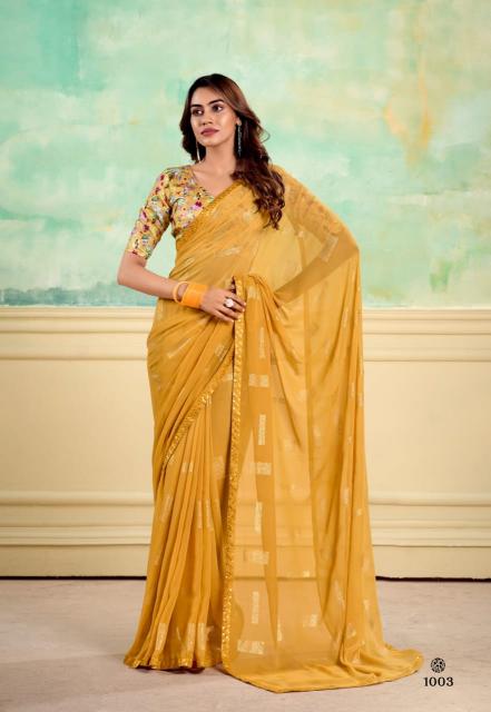 Stavan Nairobi Weightless Fancy Surat mein Saree ki Wholesaler