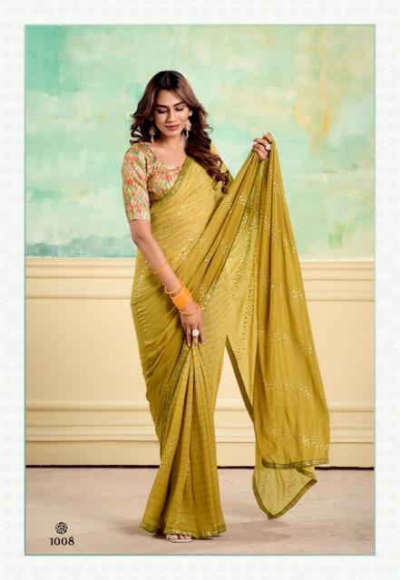 Stavan Nairobi Weightless Fancy Surat mein Saree ki Wholesaler