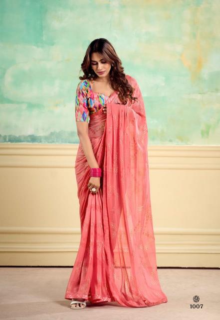 Stavan Nairobi Weightless Fancy Surat mein Saree ki Wholesaler