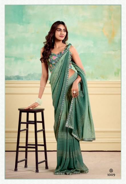 Stavan Nairobi Weightless Fancy Surat mein Saree ki Wholesaler