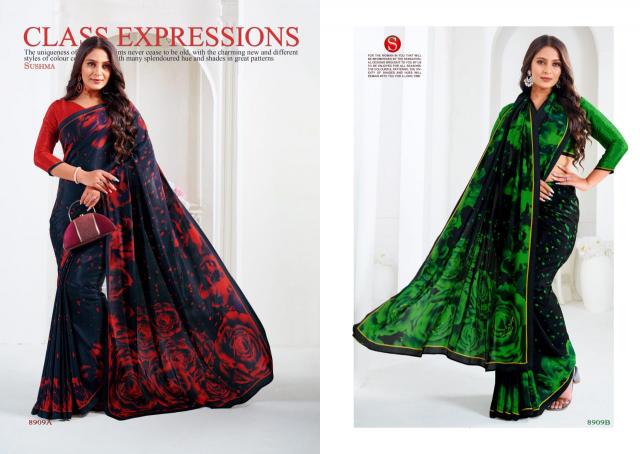 Sushma Artful Saree Wholesaler in Surat for Reseller