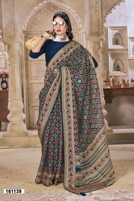 Vallabhi Ashmika Vol 3 Brasso Printed Saree Wholesale Catalog