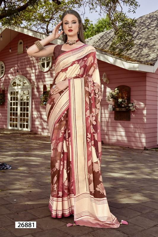 Vallabhi Jag Jeeva Vol 3 Brasso Fancy Saree shops in bardoli india