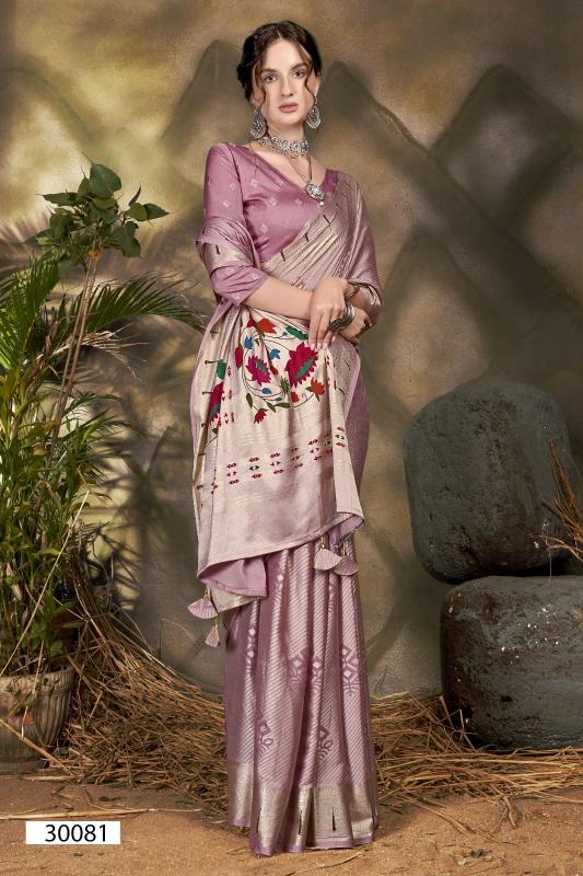 Vallabhi Kaanta Brasso Floral Printed Saree Wholesale Catalog