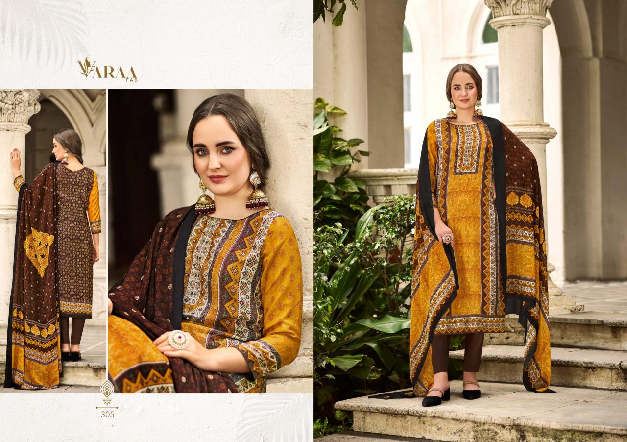 VARAA FAB Aarohi Vol 3 Musline Digital print Salwar Kameez Wholesale Catalog