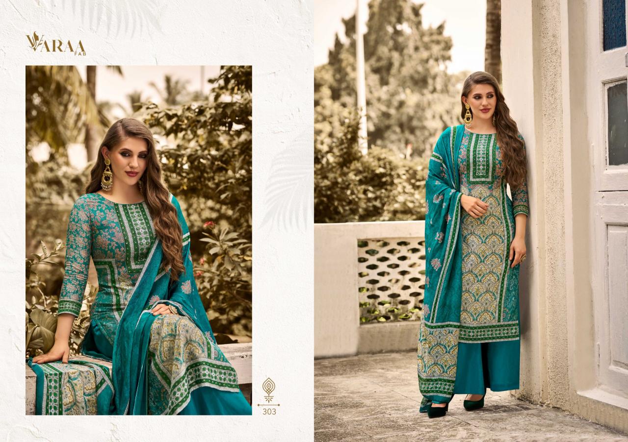 VARAA FAB Aarohi Vol 3 Musline Digital print Salwar Kameez Wholesale Catalog