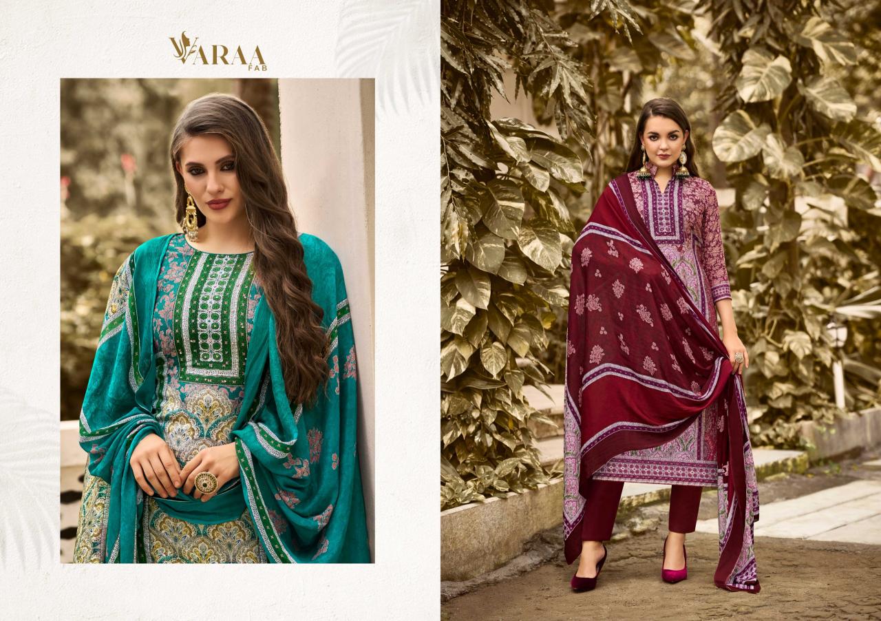 VARAA FAB Aarohi Vol 3 Musline Digital print Salwar Kameez Wholesale Catalog