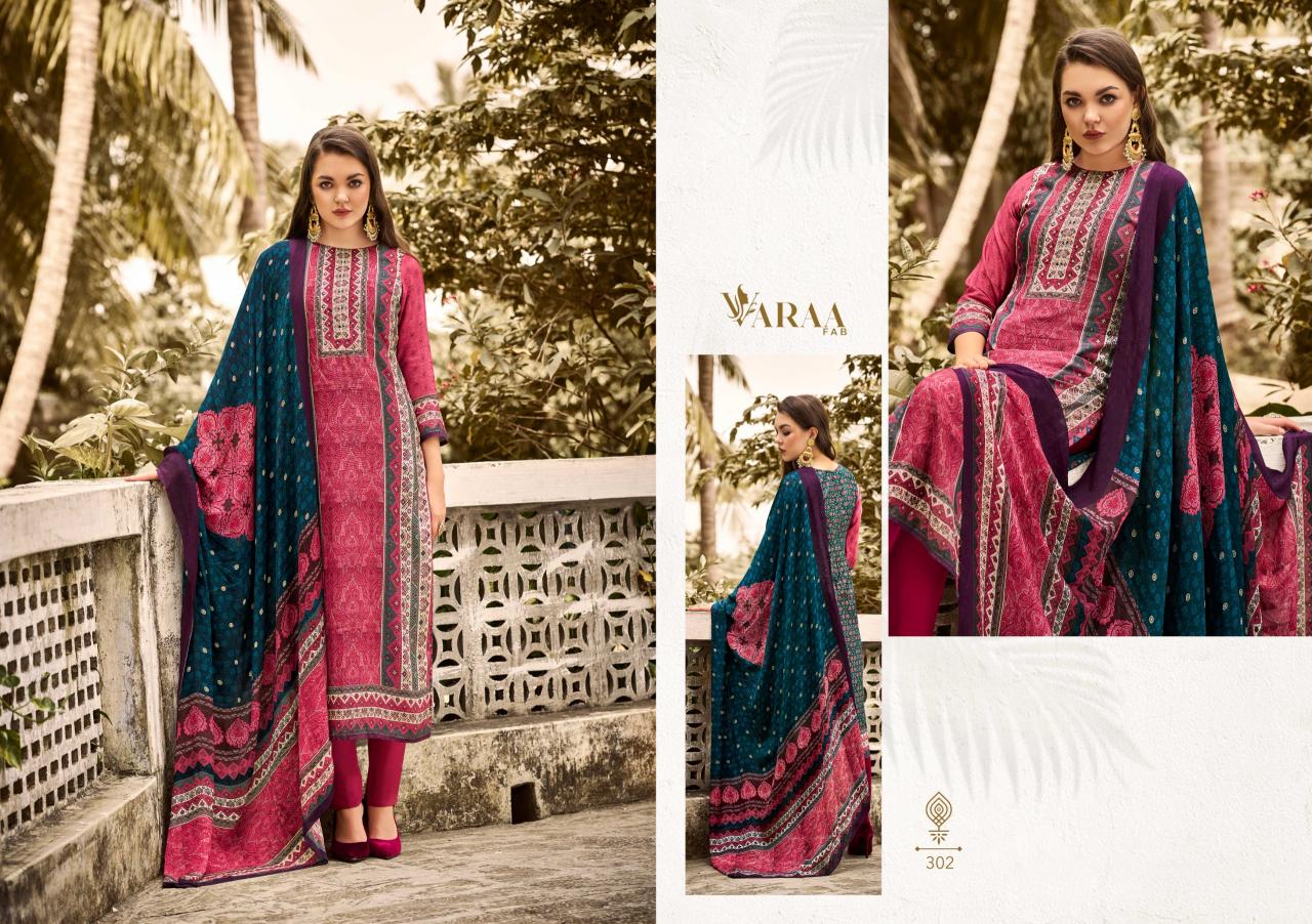 VARAA FAB Aarohi Vol 3 Musline Digital print Salwar Kameez Wholesale Catalog