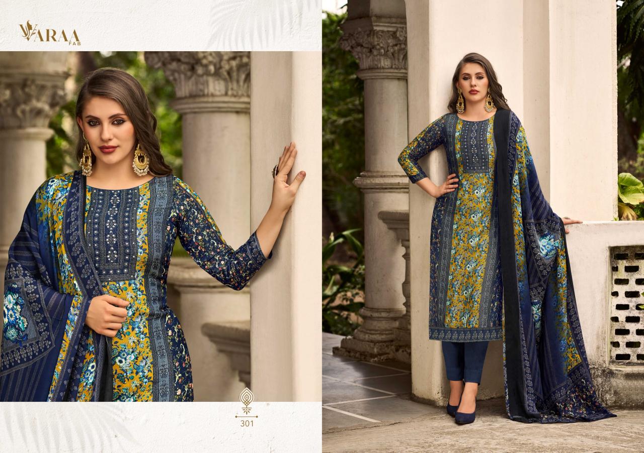 VARAA FAB Aarohi Vol 3 Musline Digital print Salwar Kameez Wholesale Catalog