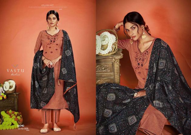 Vastu Netra Vol-5 – Kurti Pant With Dupatta - Wholesale Catalog