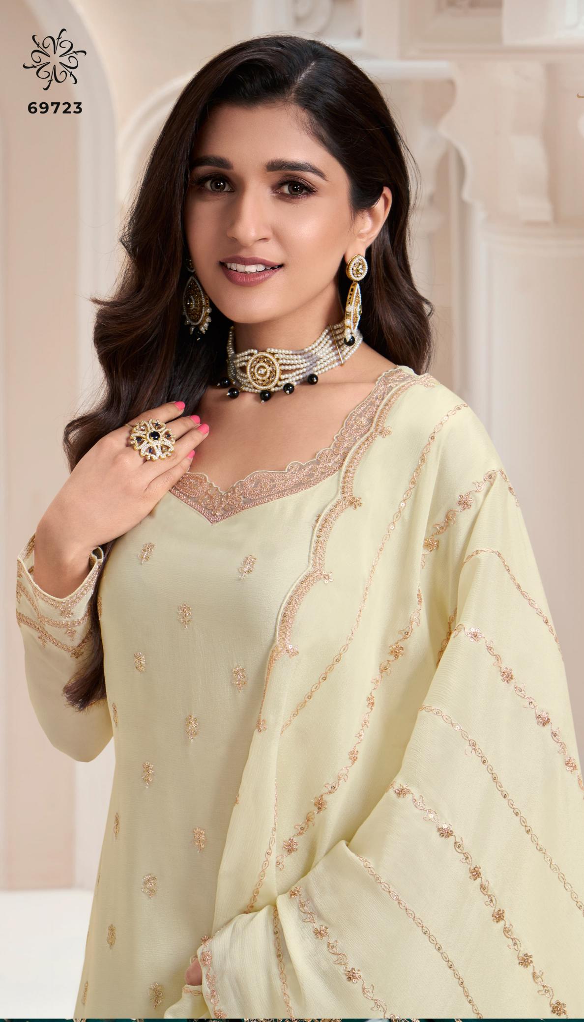 Vinay Kuleesh Banno Wholesale Dress Materials in Surat with Price