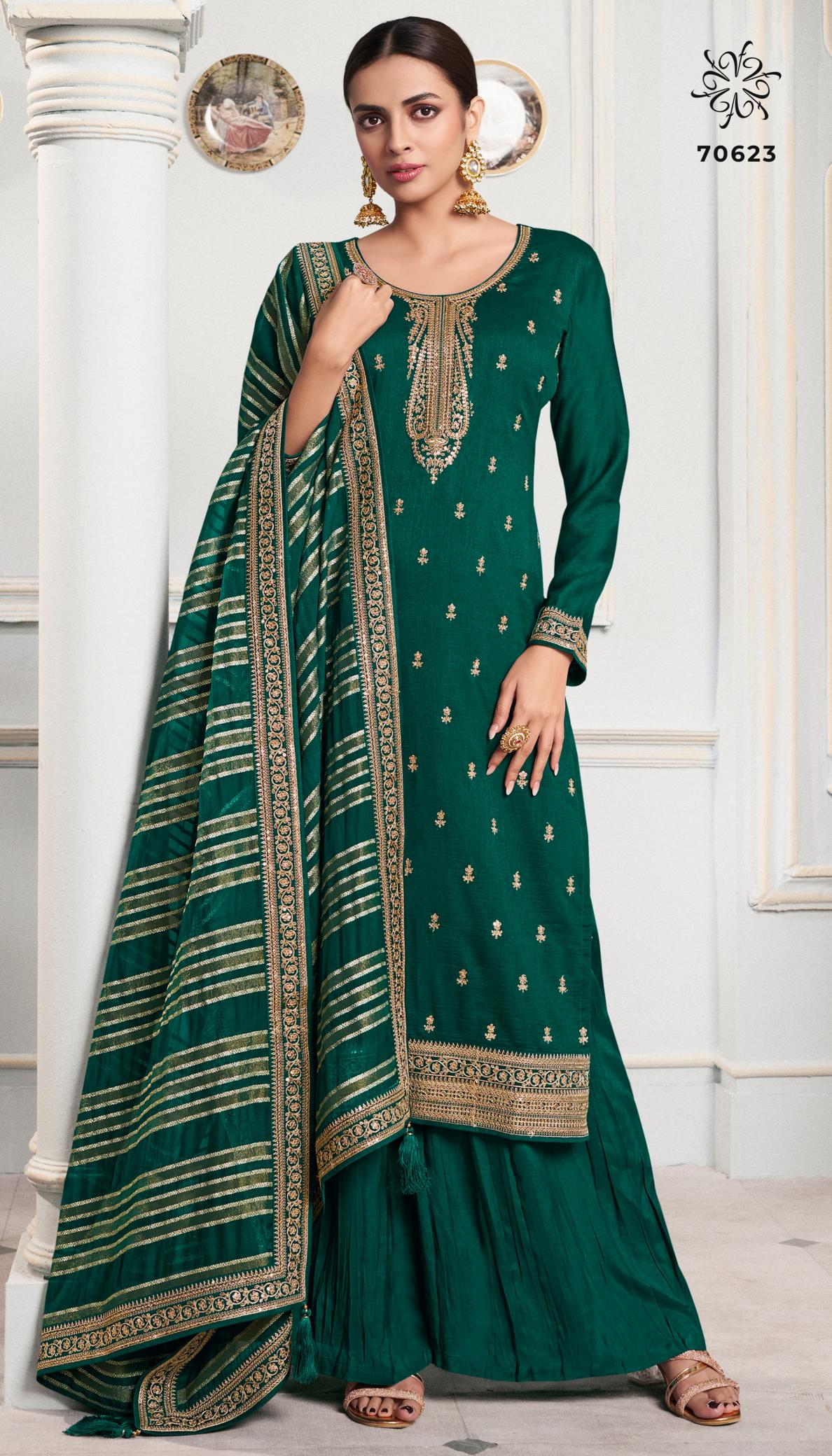 Vinay Kuleesh Reha Designer Dress Material Wholesale Catalog