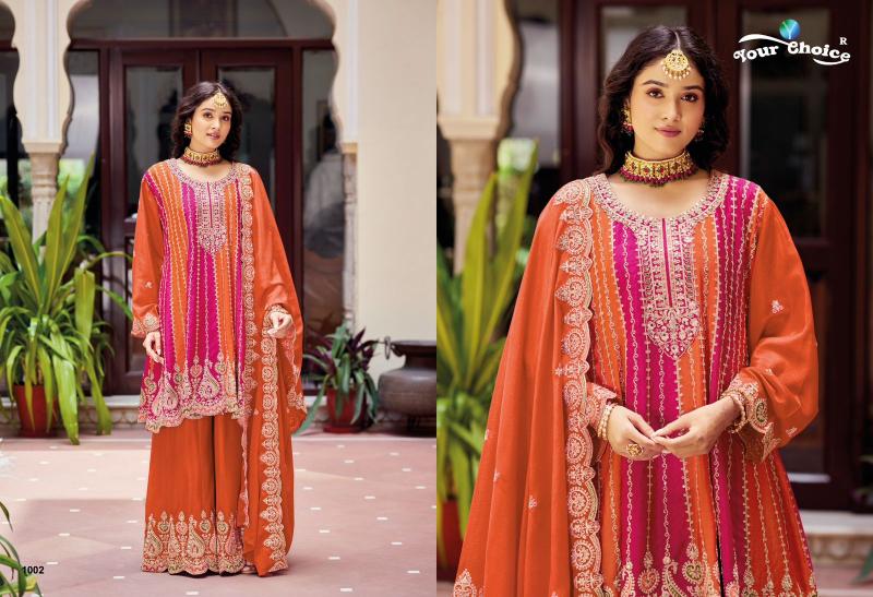 Your Choice Orra Edit Designer Salwar Suits Wholesale Catalog