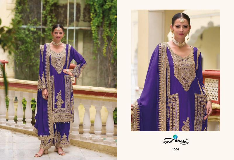 Your choice Zinc Festival Salwar Suits for Ladies Wholesale Catalog