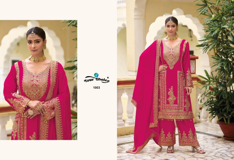 Your choice Zinc Festival Salwar Suits for Ladies Wholesale Catalog